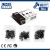 20-Pack of Black M6 Cage Nuts & Screws for Rack