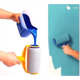 ArgenMex Kit De Pinutra Rodillo Rellenable 8 Piezas Unico Sin Costura