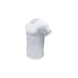 Spyder Mens Performance Moisture Wicking Crew Neck Undershirts/Ultra Soft Stretch Sports T-Shirt(White/White, Medium)