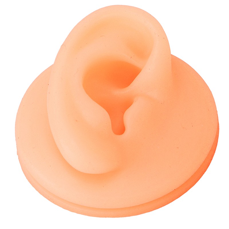 Silicone Ear Acupuncture Practice Model Reusable Simulation Ear Display Model