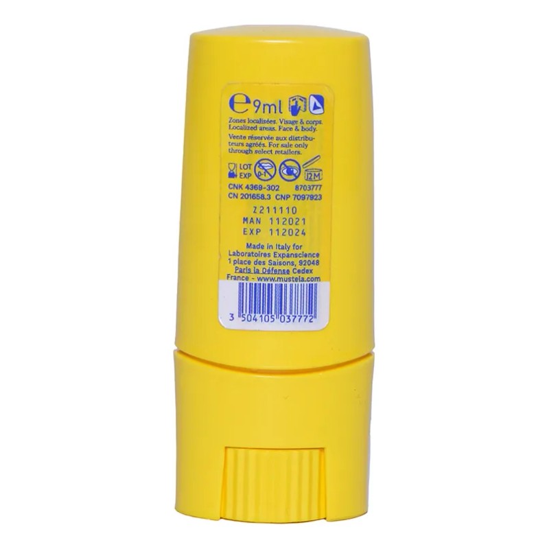 Mustela Protector Solar Stick FPS50 Alta Protección 8g