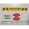 Tonka Mighty Tonka Crane Sticker Set 1976 To 1977