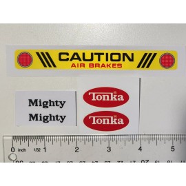 Tonka Mighty Tonka Crane Sticker Set 1976 To 1977
