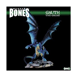 Reaper Gauth Dragon Miniature 25mm Heroic Scale Figure Dark Heaven Bones Miniatures