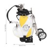Mini Desktop Zinc Alloy Golf Bag Pen Holder with Lawn