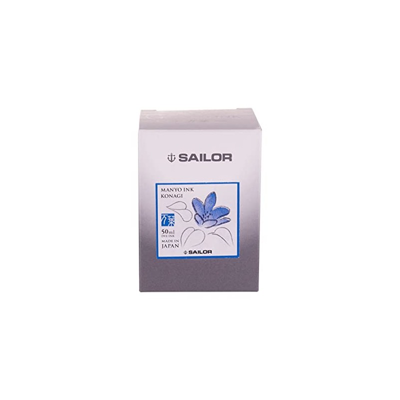 Sailor, Manyo Ink, 50ml Bottle, Konagi, 132009212