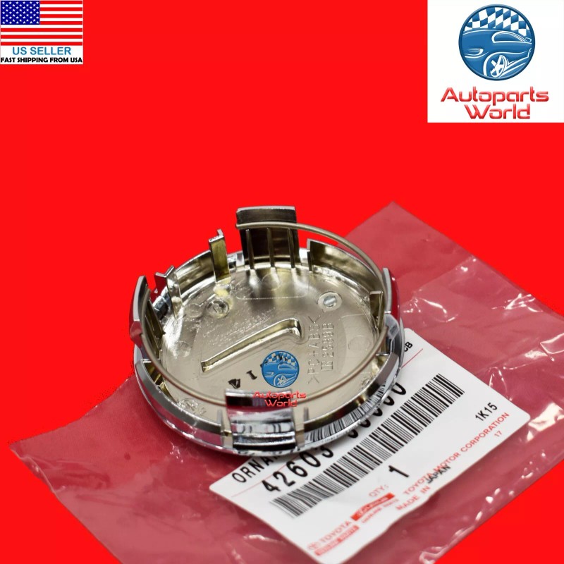Lexus GENUINE LEXUS IS300 RX330 RX350 RX400h CHROME WHEEL CENTER