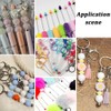 SUNNYCLUE 1 Box 50Pcs 117mm Pen Extender Rods Beadable Pen