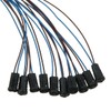 ZZHXSM 10PCS Black G4 Plastic lamp Holder Plug G4 Lamp