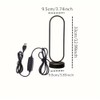 ZARCHE Table Lamp Bedside Bedroom Ring Lamp Living Room Dimmable