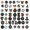 Viking Totem Stickers 100pcs,Aesthetic Decoration Water Bottles Vinyl Stickers for