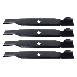 USA Mower Blades (4) High Lift for Craftsman 127843, 138498, 138971, 42" Deck