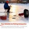 ProSSS Universal Ice Auger Powerhead Cover, 600D Heavy-Duty Waterproof Fabric,