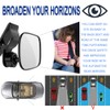 Automotive Interior Rearview Baby Mirror - Car Small Clip-On Adjustable