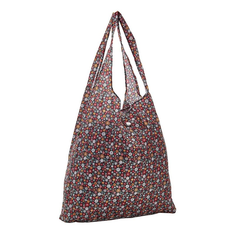 ECO CHIC Lightweight Foldable Reusable Shopping Bag Water Resistant Tote