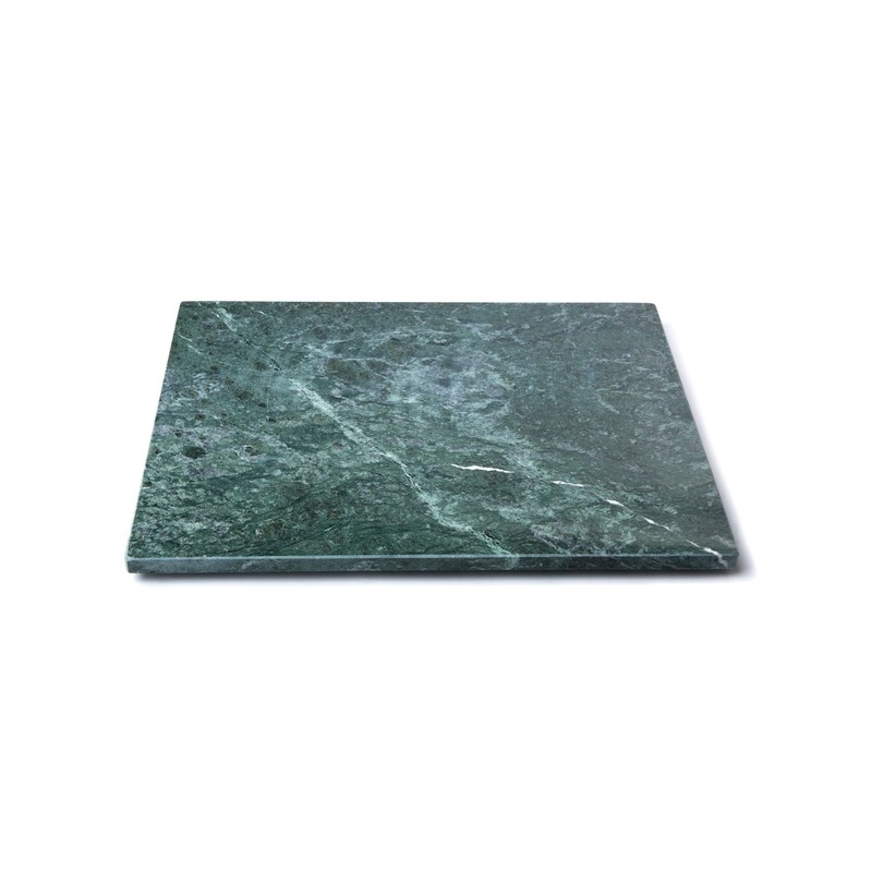 Fox Run Marble Pastry Board, Green, 12" x 16" x
