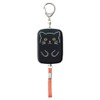 Lihit Lab A7718-3 PuniLabo Security Buzzer, Safety Alarm, Black Cat