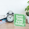 Green Room Decor Everything Is Figureoutable Acrylic Motivational Gifts
