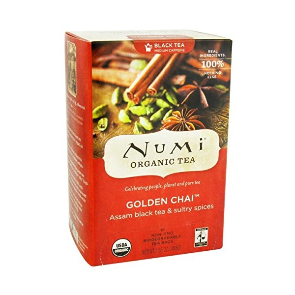 Numi Teas Tea Black Gldn Chai Spcd Assam