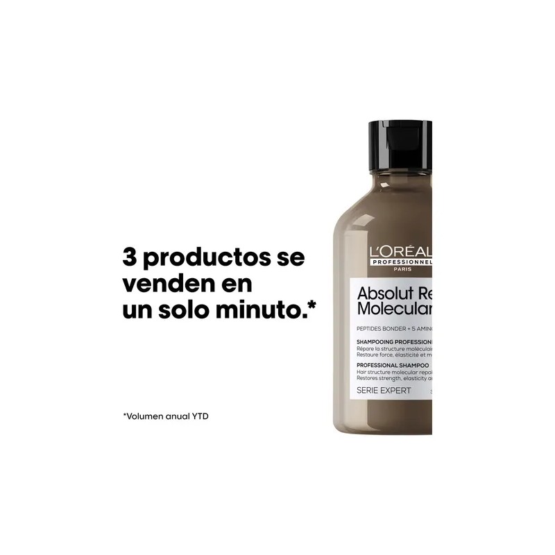 Shampoo L'Oréal Professionnel Absolut Repair Molecular 300ml