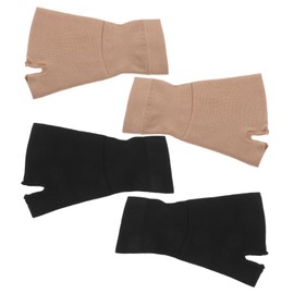 Gogogmee 2 Pairs Riding Sleeves Hand Stabilizer Support Wrist Brace Sleeve for Tendonitis Relief Elastic Wrist and Thumb Support m Size