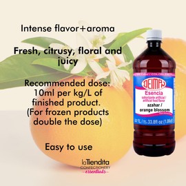 Deiman Artificial Food Flavoring Orange Blossom Essence(33.8 fl oz)