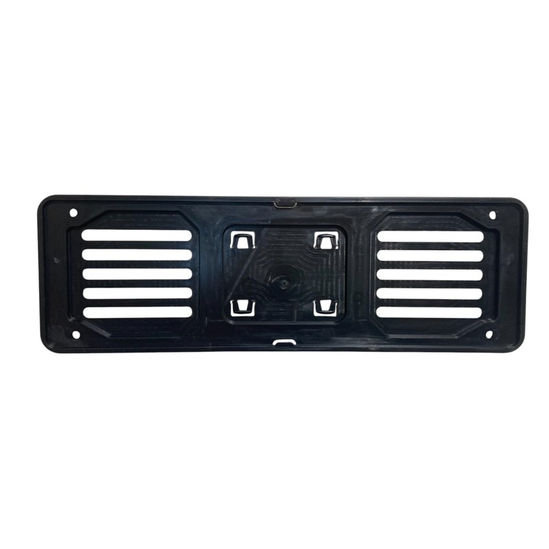 GammBC® Black Plastic Polypropylene Heavy Duty Universal Car License Plate