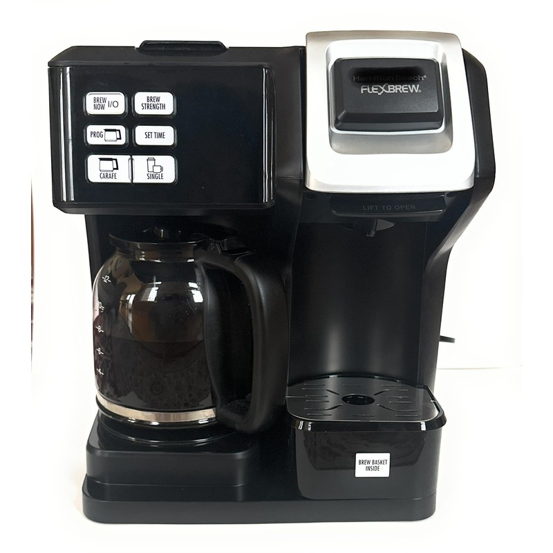 Generic 12-Cup Replacement Glass Carafe Pot Compatible with Hamilton Beach