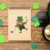 CAKOLINK CAKOLINK 12 Sheets St Patricks Day Stickers for Kids,