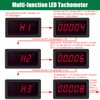 Digital LED Speedometer, 5-Bit Speed Meter with DC 5V-30V, Digital