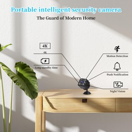 Mini Camera 1080P HD Indoor Mini Wireless WiFi Security Camera qq3