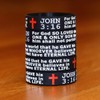 10 of John 3:16 Scripture Silicone Wristbands