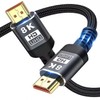 StockholmSelect UHD 8K HDMI 2.1 Cable, 2 Meters, Gold-Plated Connectors,