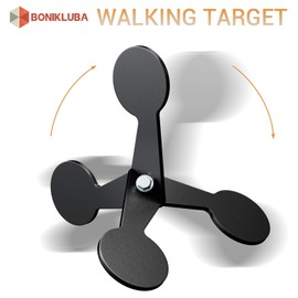 BONIKLUBA Walking Target for Pistol Shooting, Flipping Walking Jumping Shooting Target
