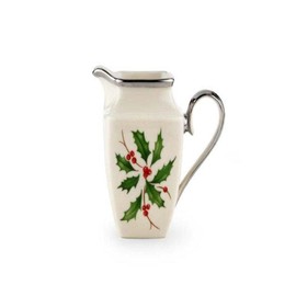 Lenox Holiday Platinum Square Creamer