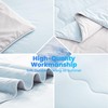 SNOWMAN Cooling Comforter King Size Double-Sided, Soft Cooling Blanket for
