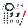 85381-AE020 Front Windshield Washer Nozzles Kit With Clips Compatible with