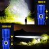 Banral Rechargeable Tactical Flashlights, High Lumens Small Mini USB-C LED