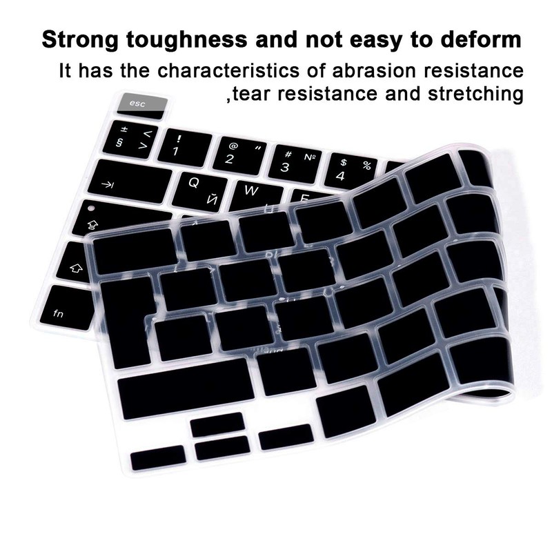MMDW Russian Language Silicone Keyboard Cover Skin for MacBook Pro