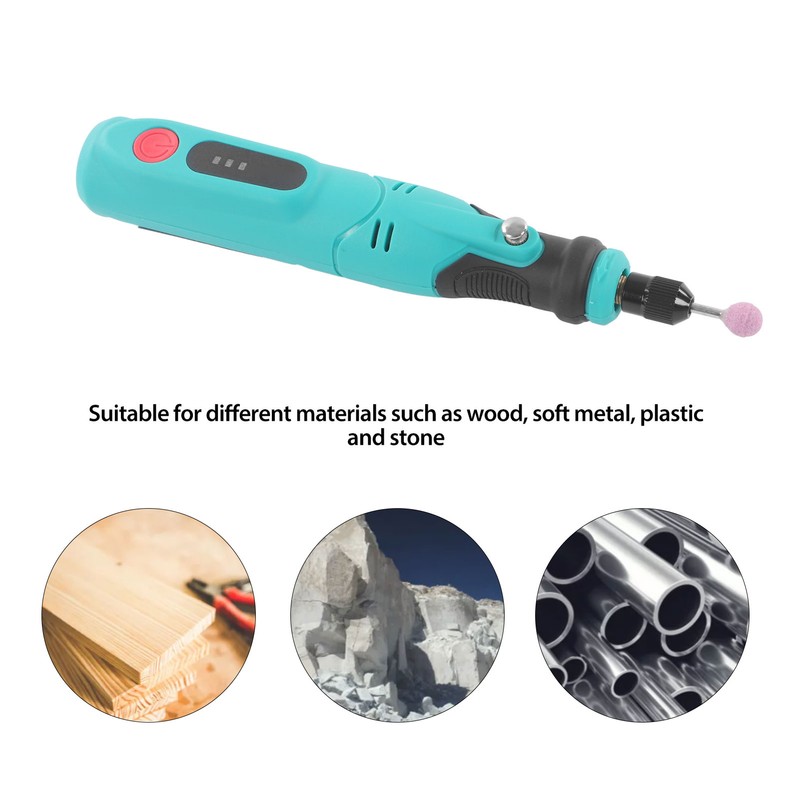 Cordless Rotary Tool Mini Power Rotary Tool 3 Speed USB