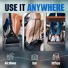 Airplane Foot Hammock for Plane Travel with Flat Base, Airplane