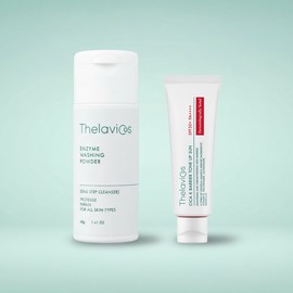Terabikos Terabicos Enzyme Washing Powder 40g x 1 + Cica K Barrier Tone-Up Sun Special Set x 1 - Mildly acidic enzyme cleanser cleanser hypoallergenic dead skin care, hypoallergenic for sensitive skin natural tone-up sunscreen set / 테라비코스 엔자임 워싱 파우더 40g 