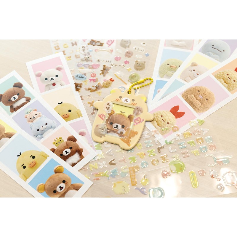 San-x Rilakkuma AB26401 Gelin Koto Key Chain Rilakkuma