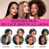 Funnaura 4PCS Wig Glue Lace Front Set, Waterproof Strong Hold