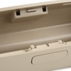 Beige Car Sunglasses Case Holder Box 1KD 868 837D Replacemenrt