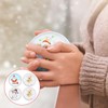 SOETDERT Reusable Hand Warmer, Christmas Pocket Warmer, Children, Round Pocket