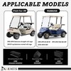 EXOEMTS Club Car Windshield Retaining Clip Kit, Golf Cart Windshield