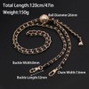 CCAIPU Handbag Chain Strap, Gold Alloy Bag Chain Adjustable Handbag