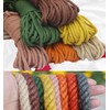 Fendawn Strive Natural Hemp Rope,8mm 20m(65ft) Jute Rope for Home