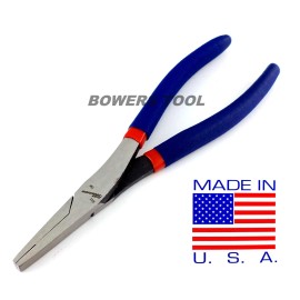 Pro-America Pro America 8” Duck Bill Pliers Flat Nose Serrated MADE IN USA Plier 718